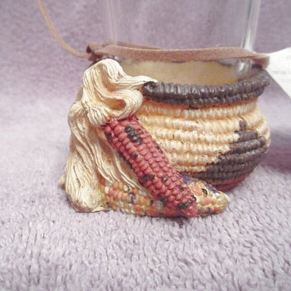 Paiute Indian 3D Wedding Basket Shot Glass Southwestern Heavy Base Shooter Utah - Picture 3 of 9